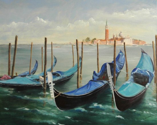 Gondolas Venice